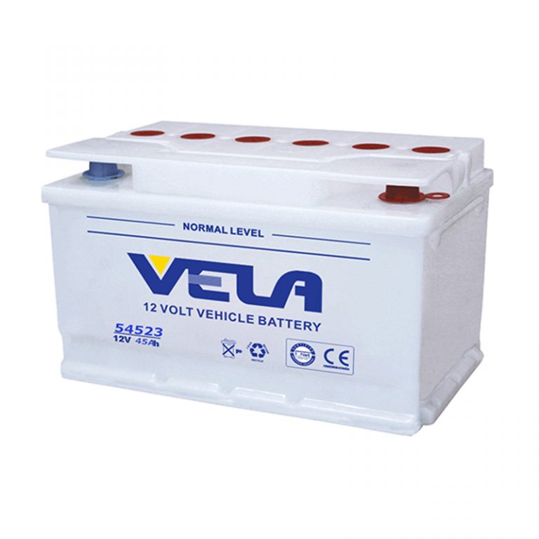 Din45l 12v 45ah Dry Cell Car Automotive Batteries Vela Battery 5251